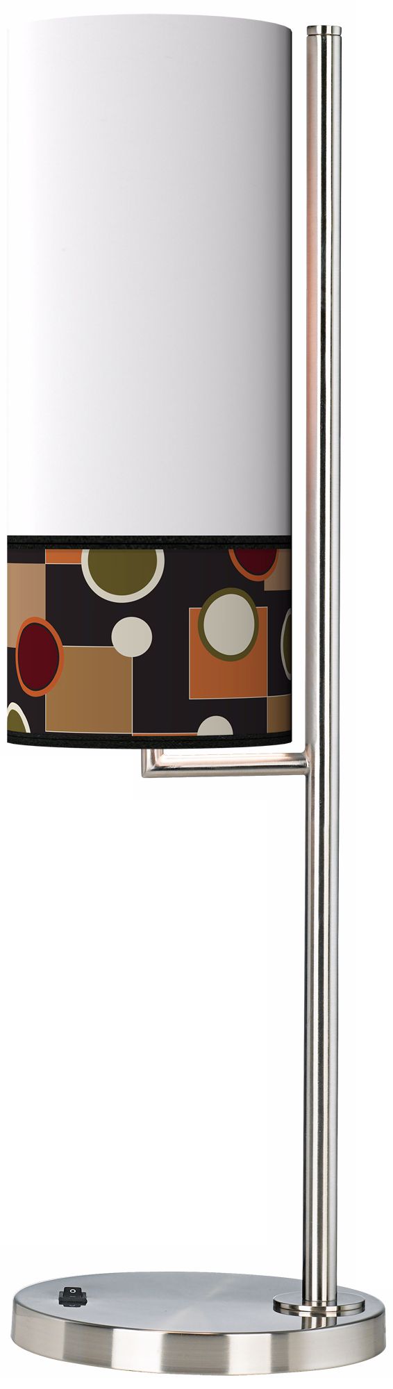 Retro Medley Banner Giclee Table Lamp