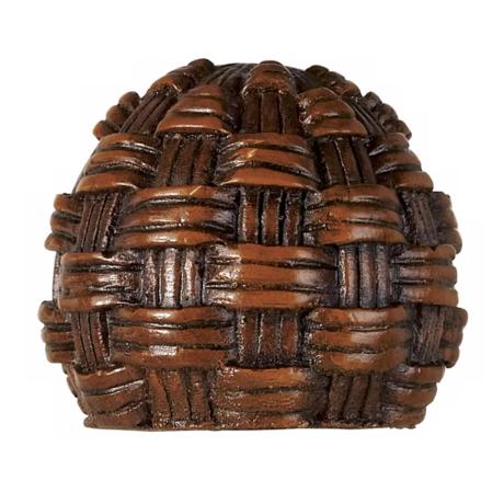 Decorative Mahogany Rattan Lamp Shade Finial - #38457 | LampsPlus.