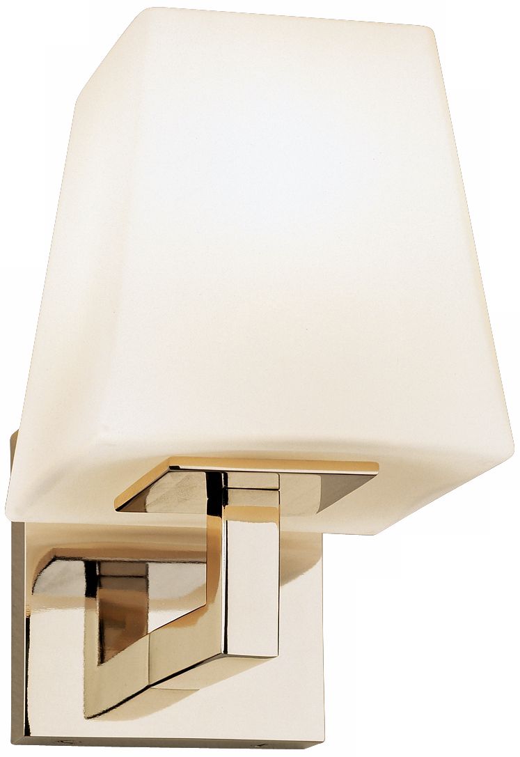 Robert Abbey Doughnut Nickel Finish 8" High Wall Sconce