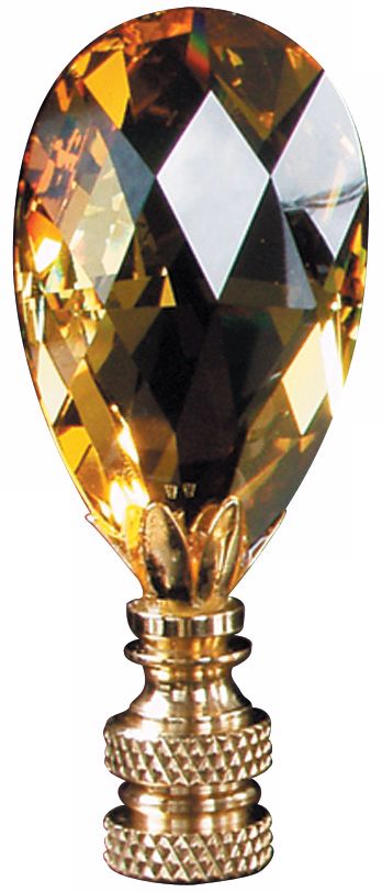 Topaz Crystal Finial