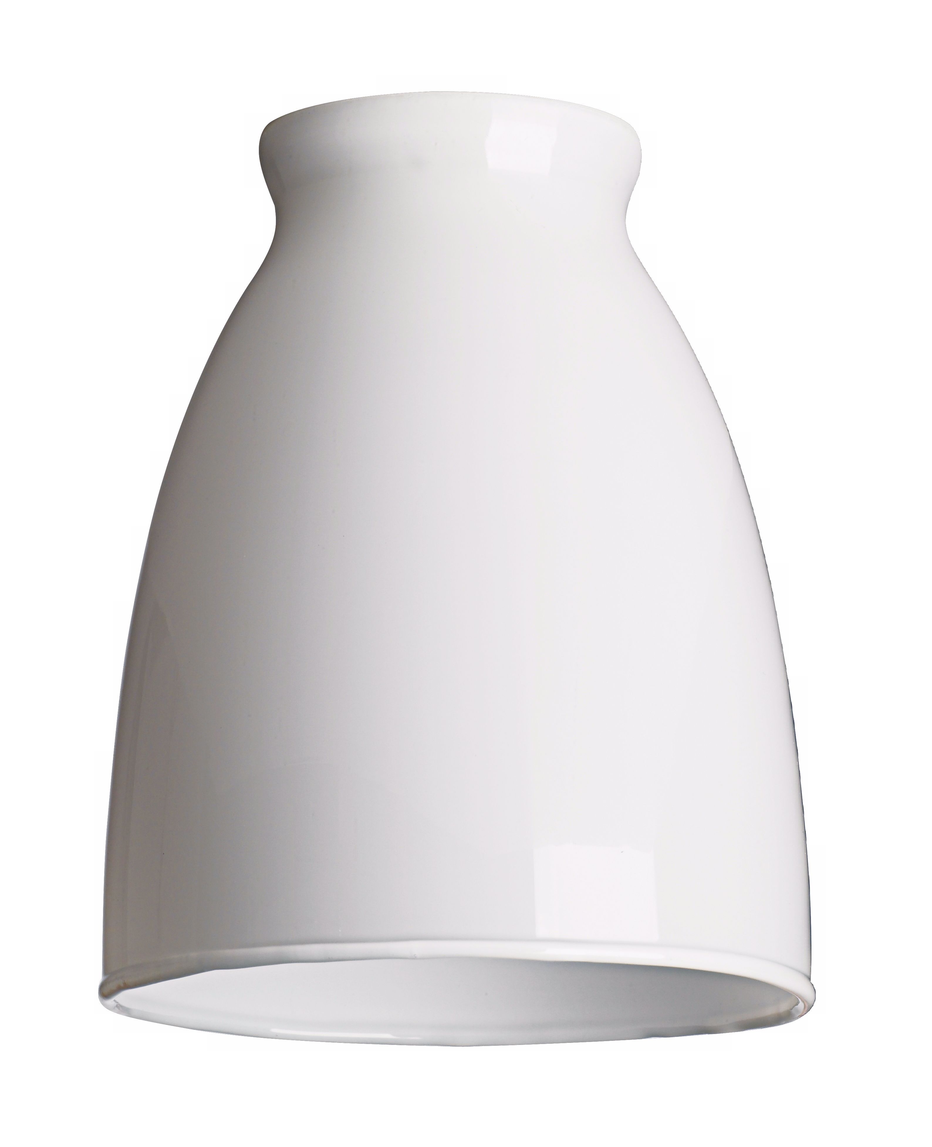 2 1/4" Fitter Set of 4 Opal Glass Shades