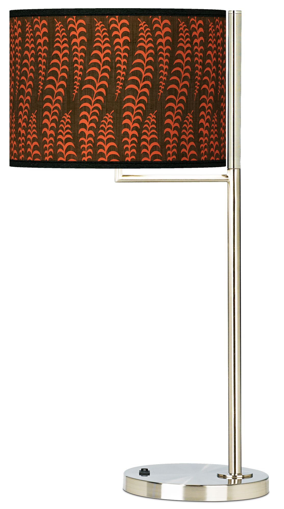Stacy Garcia Fancy Fern Coral Giclee Tempo Table Lamp 38976 K0474