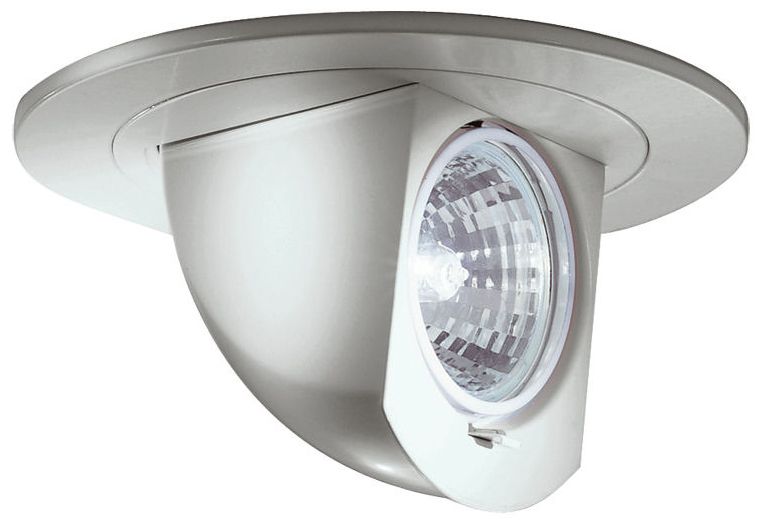 Lightolier 4" Adjustable Stainless Steel Elbow Trim