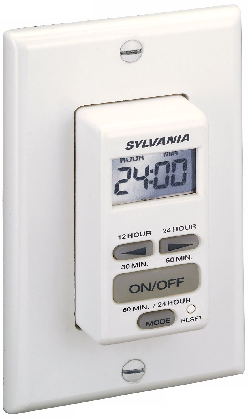 Sylvania Dual Mode 24 Hour 60 Minute Digital Timer 39140