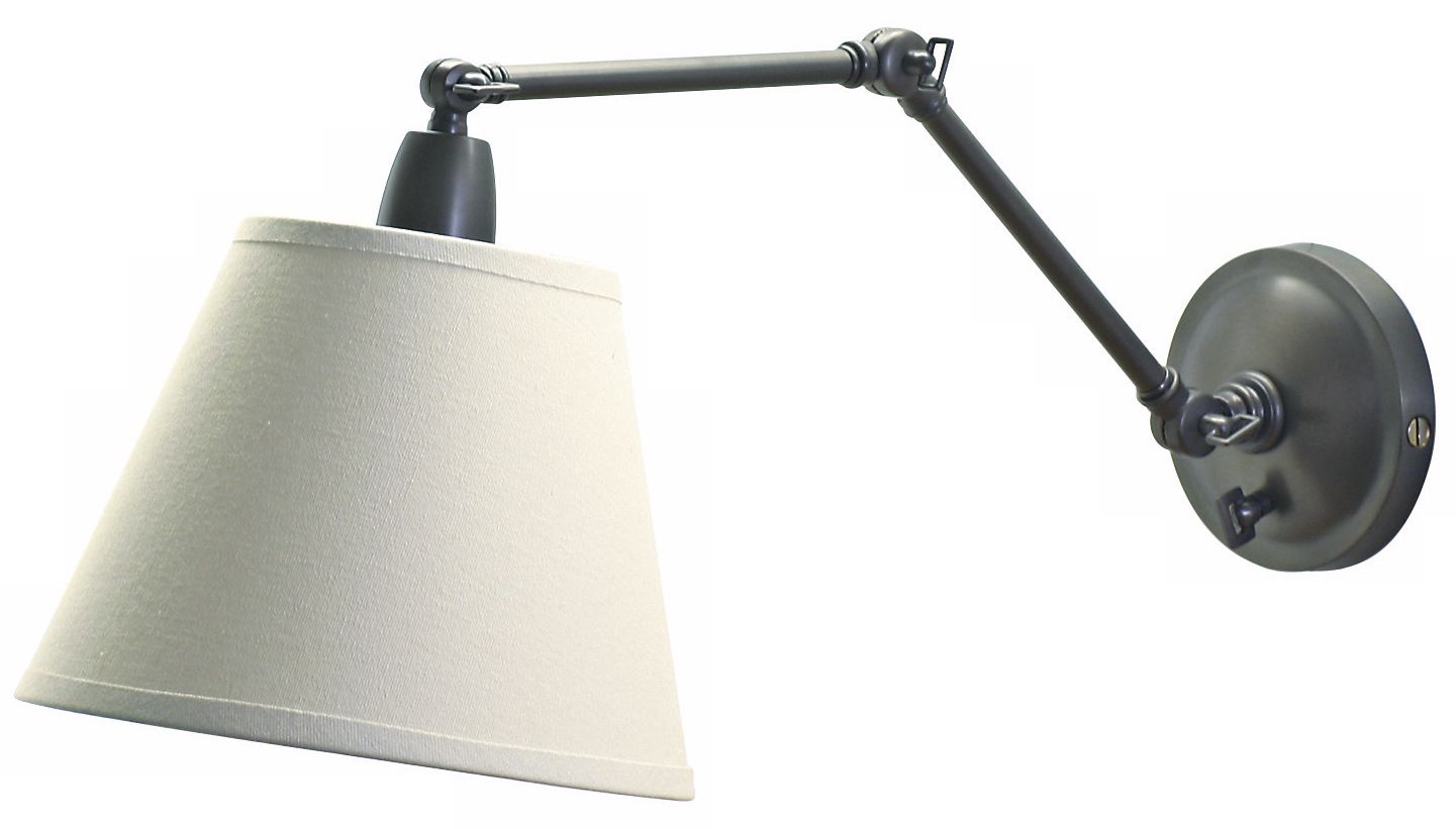 Delcourt Plug-In Swing Arm Wall Lamp