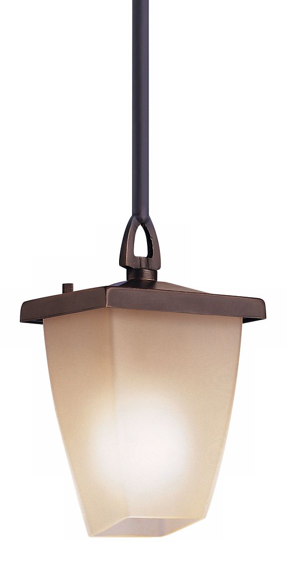 Kichler Classic Mission 9 1/2" Outdoor Hanging Light Fixture