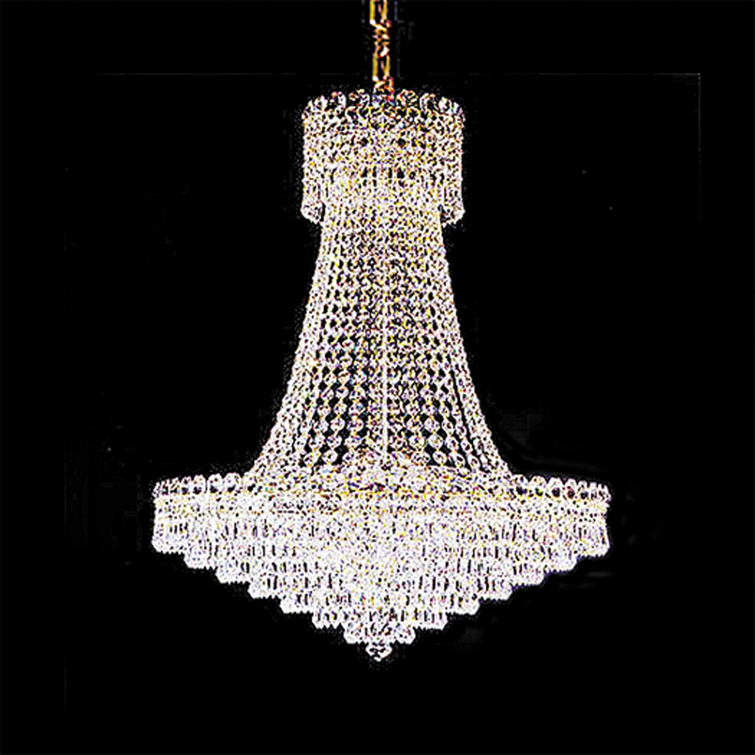 Schonbek Caserta Twenty-Four Light Crystal Chandelier