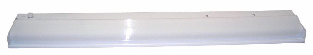 White Finish  Under Cabinet Fluorescent with switch