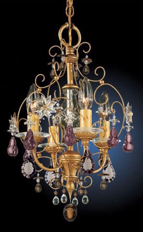 Schonbek Artifact Collection 9 1/2" Wide Mini-Chandelier