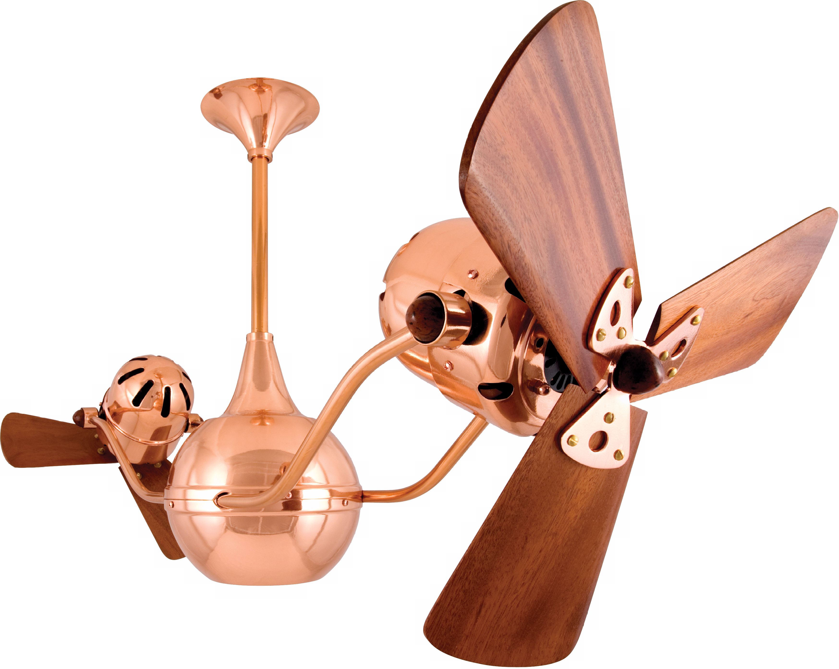 42" Vent Bettina Polished Copper Standard Ceiling Fan