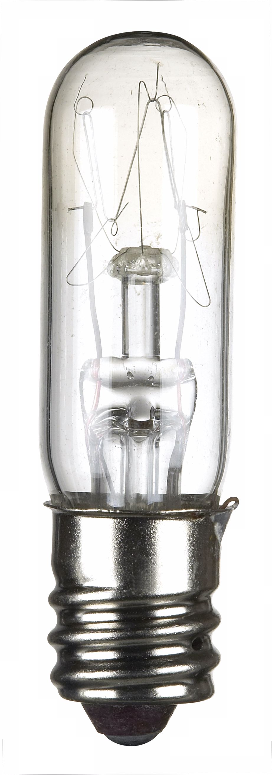 4-Pack 15-Watt Clear Candelabra Tube Light Bulbs