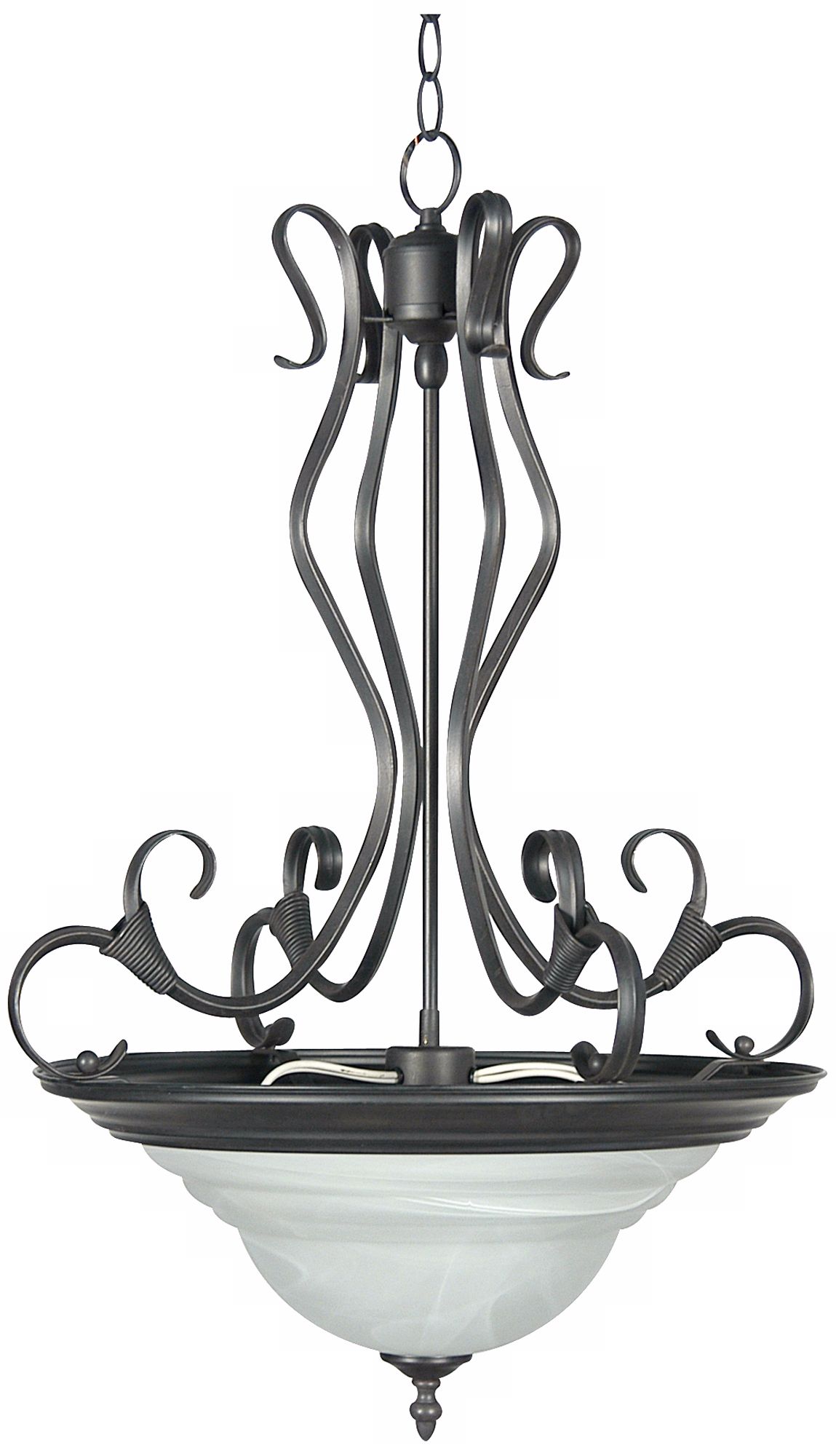 Bronze Finish 26" Wide Pendant