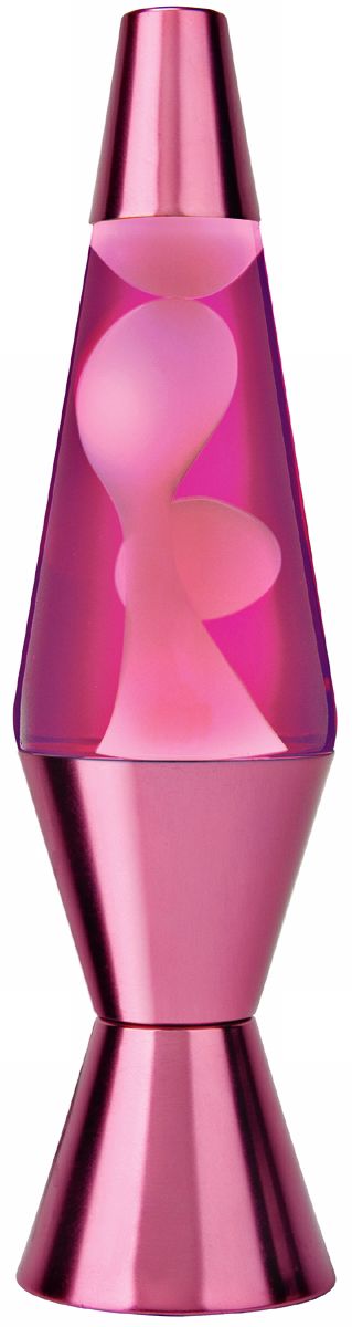 Pink and White Pink Base Lava Lamp