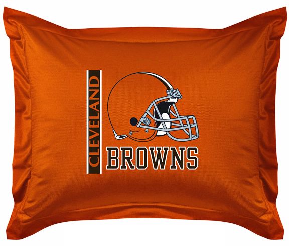NFL Cleveland Browns Locker Room Pillow Sham