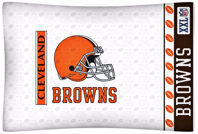 NFL Cleveland Browns Sidelines Pillow Case