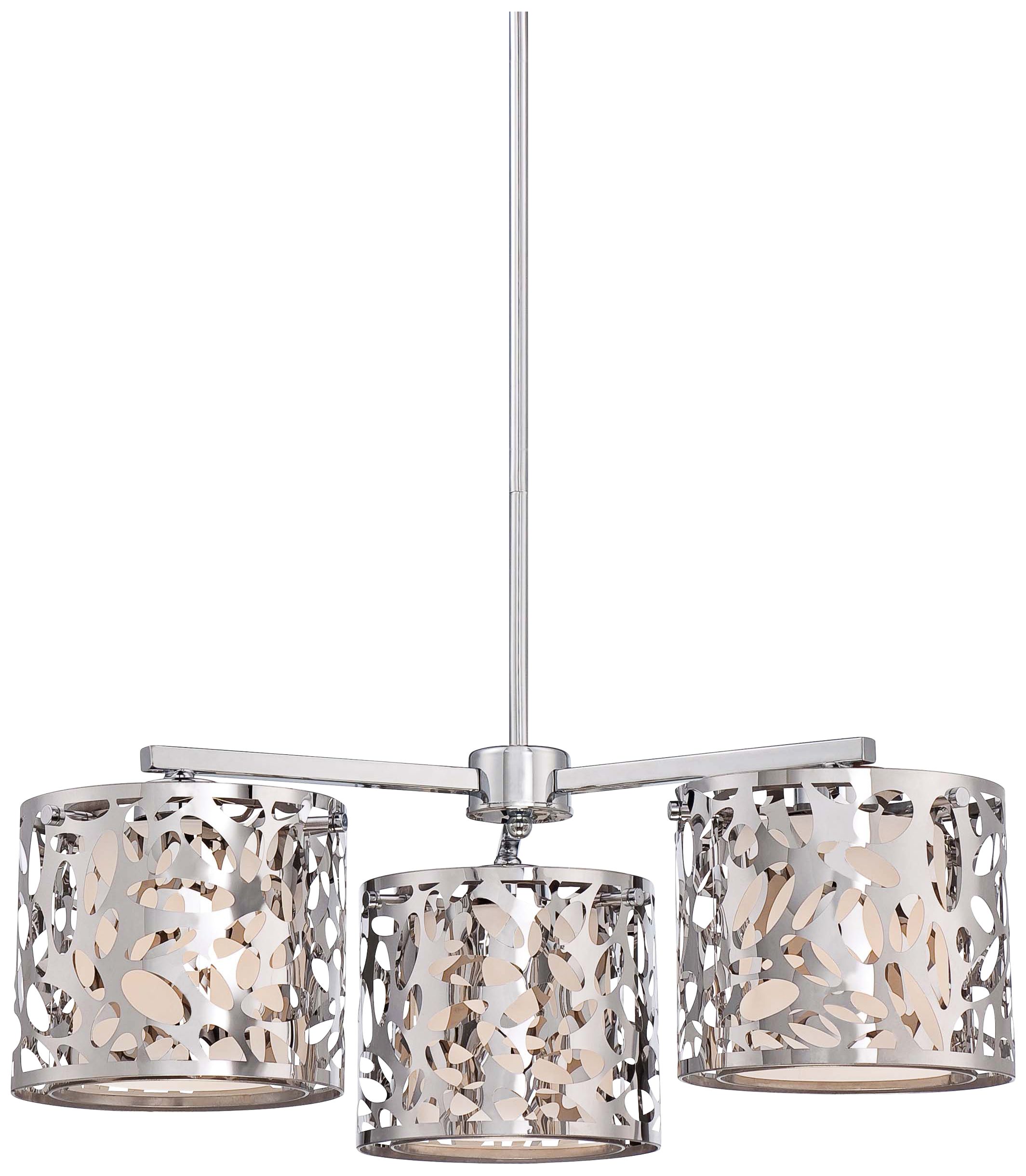 George Kovacs Hilary 24" Wide Chrome LED Chandelier