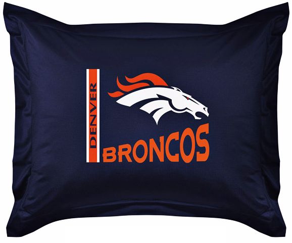 NFL Denver Broncos Locker Room Pillow Sham