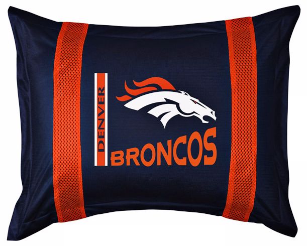 NFL Denver Broncos Sidelines Pillow Sham