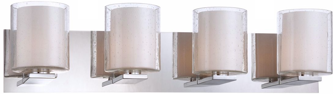 Alico Combo 4-Light 26 1/4" Wide Chrome Bath Light