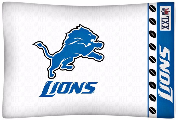 NFL Detroit Lions Sidelines Pillow Case
