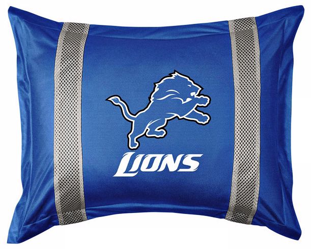 NFL Detroit Lions Sidelines Pillow Sham