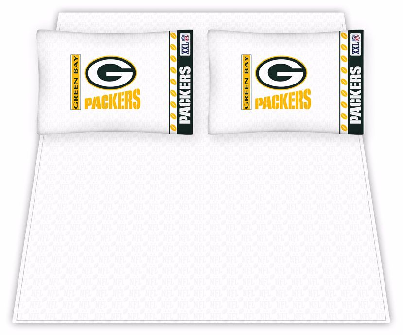 NFL Green Bay Packers Micro Fiber Sheet Set