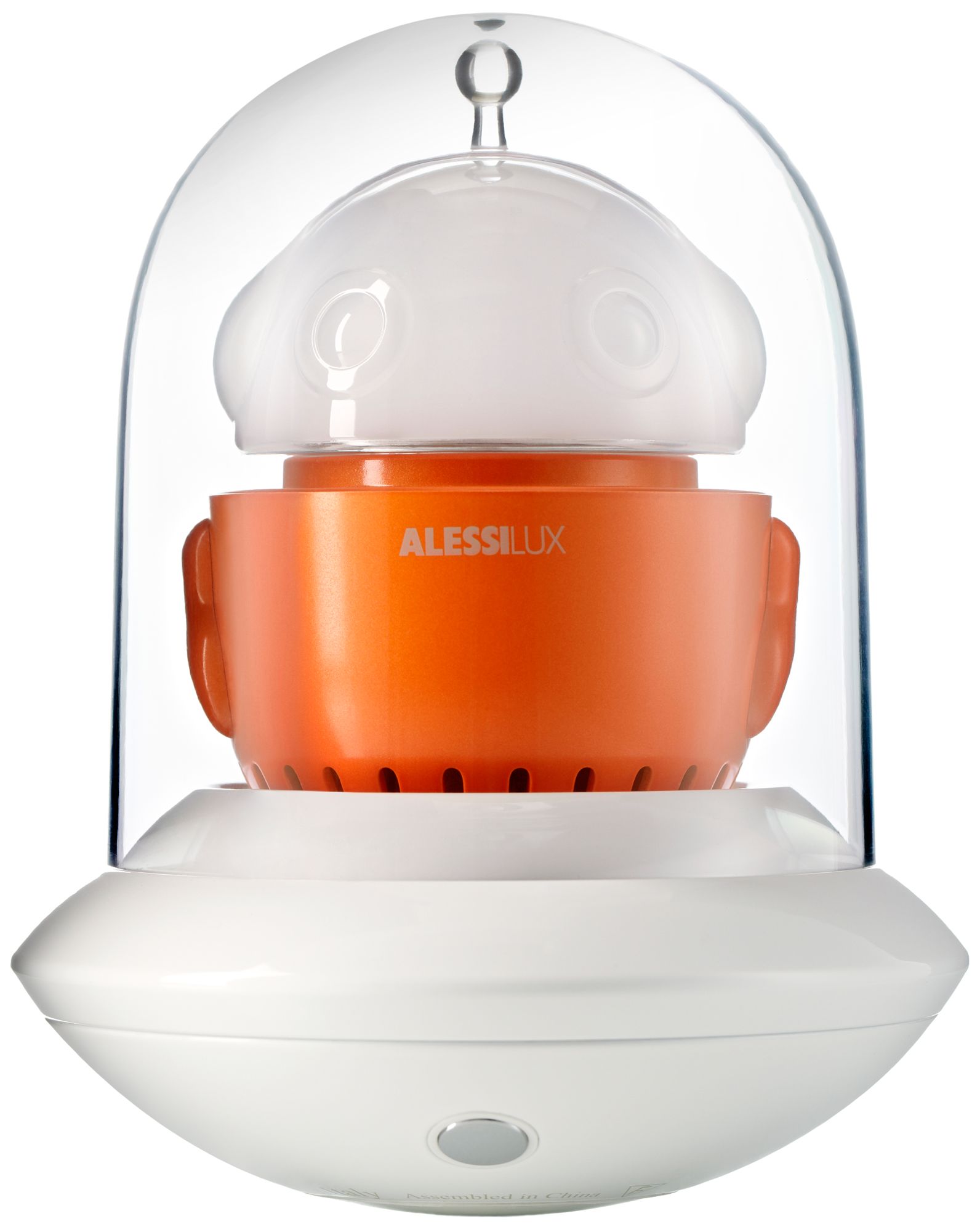 AlessiLux  Orange UFO Portable LED Table Light