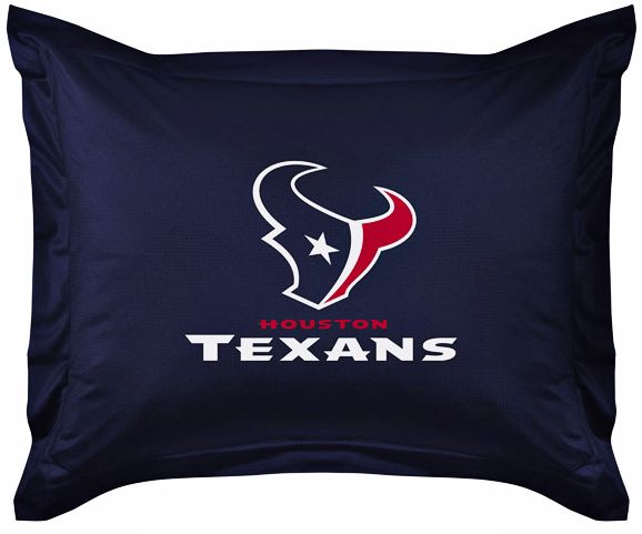 NFL Houston Texans Locker Room Pillow Sham