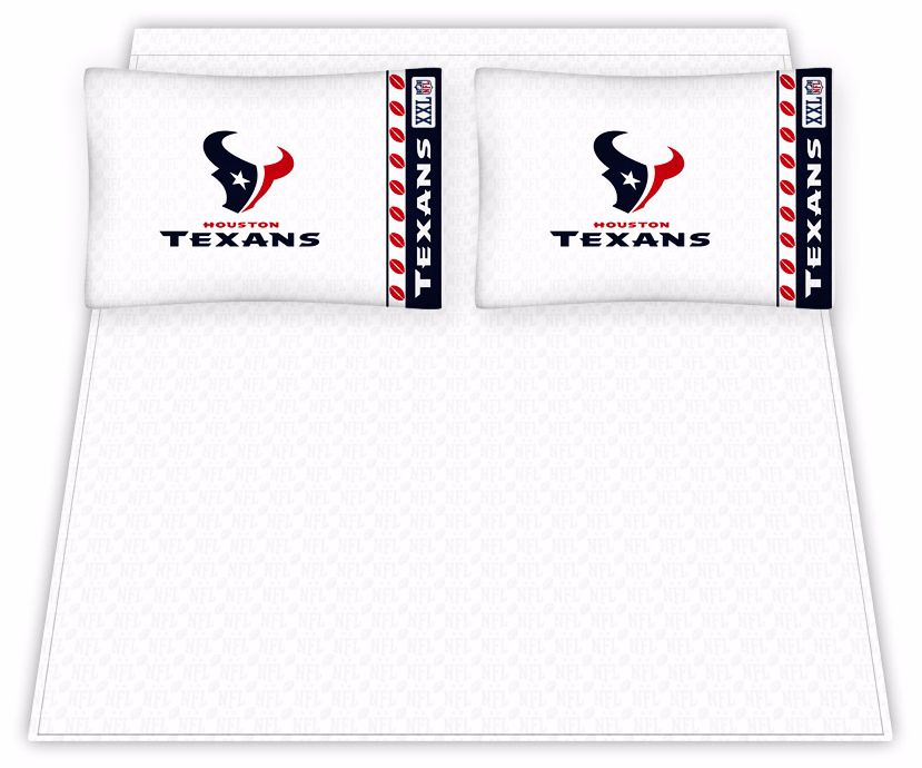 NFL Houston Texans Micro Fiber Sheet Set