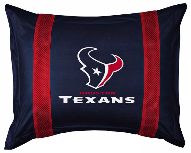 NFL Houston Texans Sidelines Pillow Sham