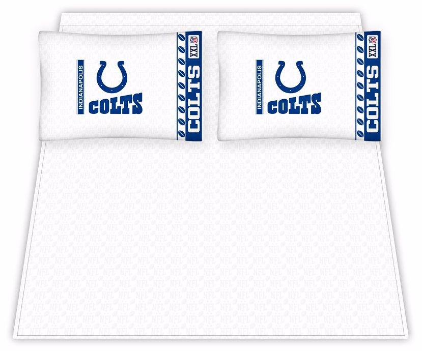 NFL Indiana Colts Micro Fiber Sheet Set