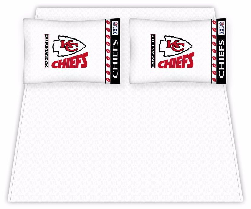 NFL Kansas City Chiefs Micro Fiber Sheet Set