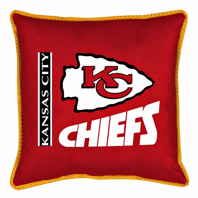 NFL Kansas City Chiefs Sidelines Pillow
