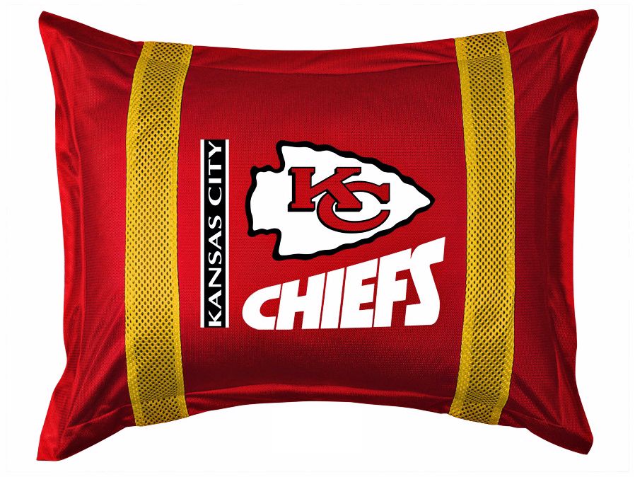 NFL Kansas City Chiefs Sidelines Pillow Sham