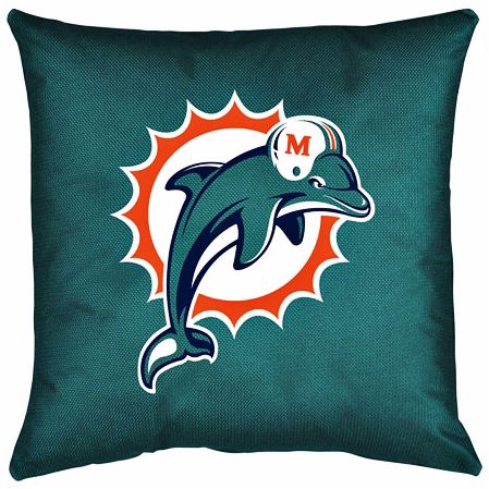NFL Miami Dolphins Locker Room Pillow