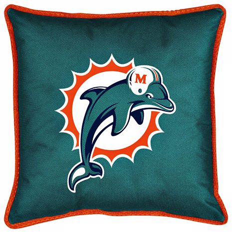 NFL Miami Dolphins Sidelines Pillow