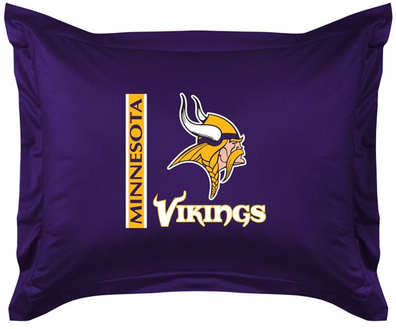 NFL Minnesota Vikings Locker Room Pillow Sham