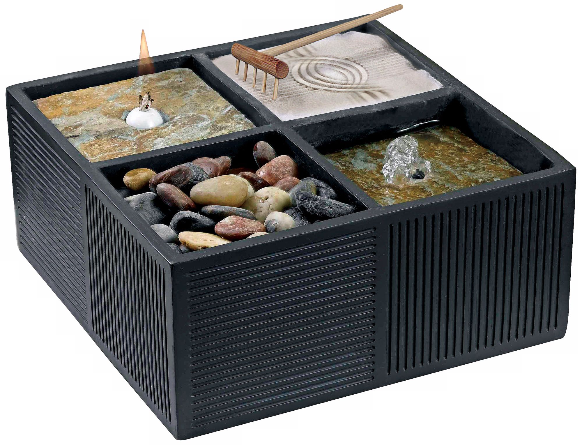 Tranquila 10" Wide indoor Table Fountain