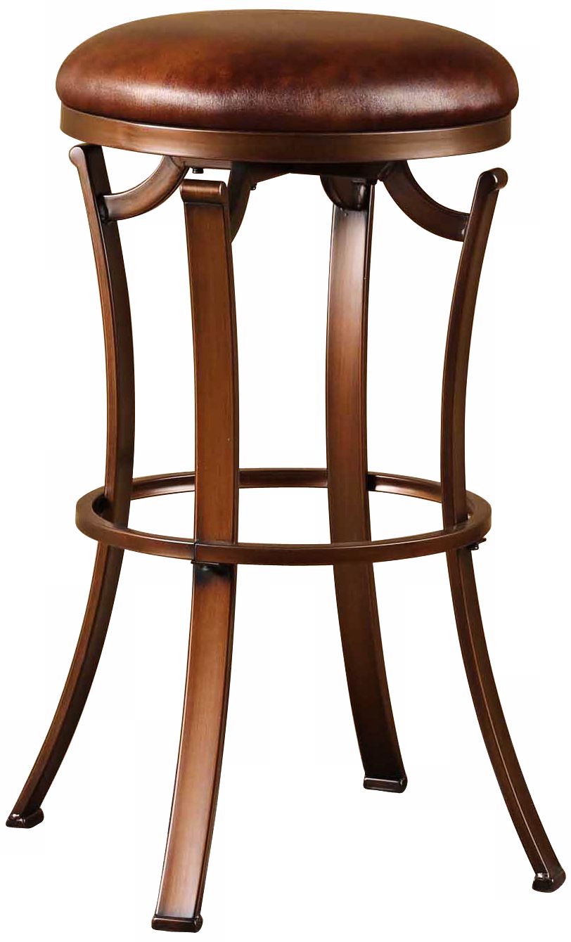 Hillsdale Kelford 30" High Backless Swivel Bar Stool