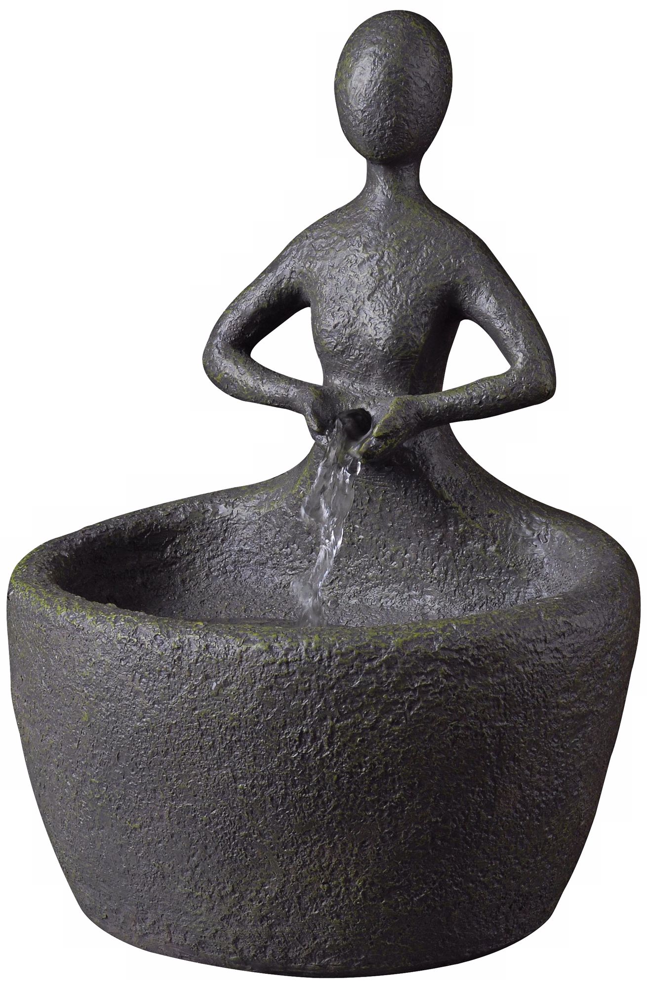 Karma Faux Stone Table Fountain