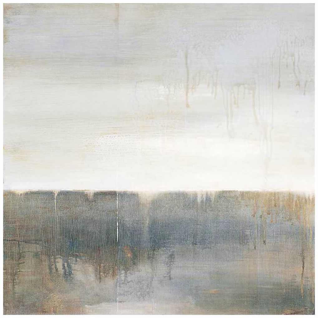 September Fog Descending 35" High Contemporary Wall Art