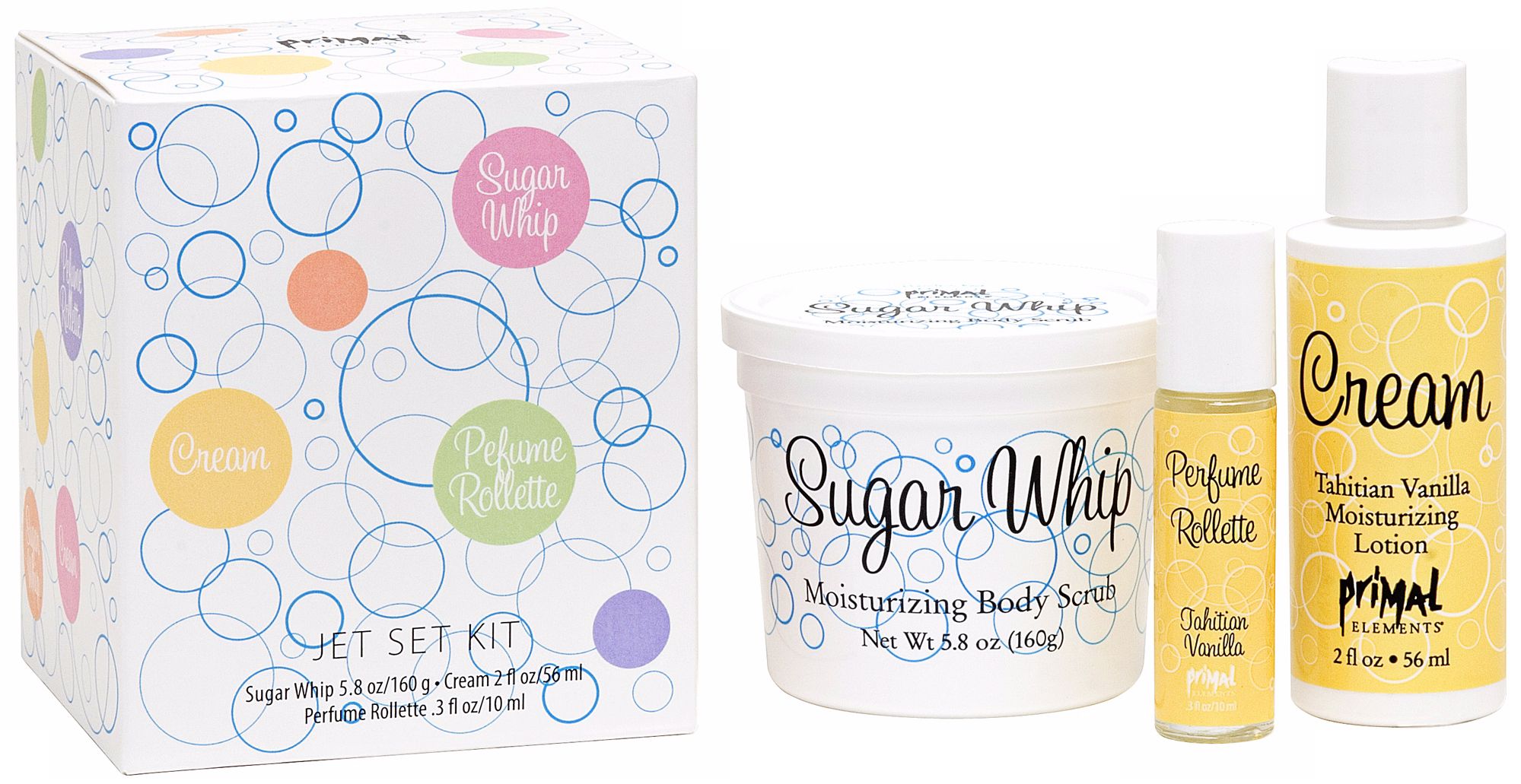 Jet Set Kit with Tahitian Vanilla Perfume