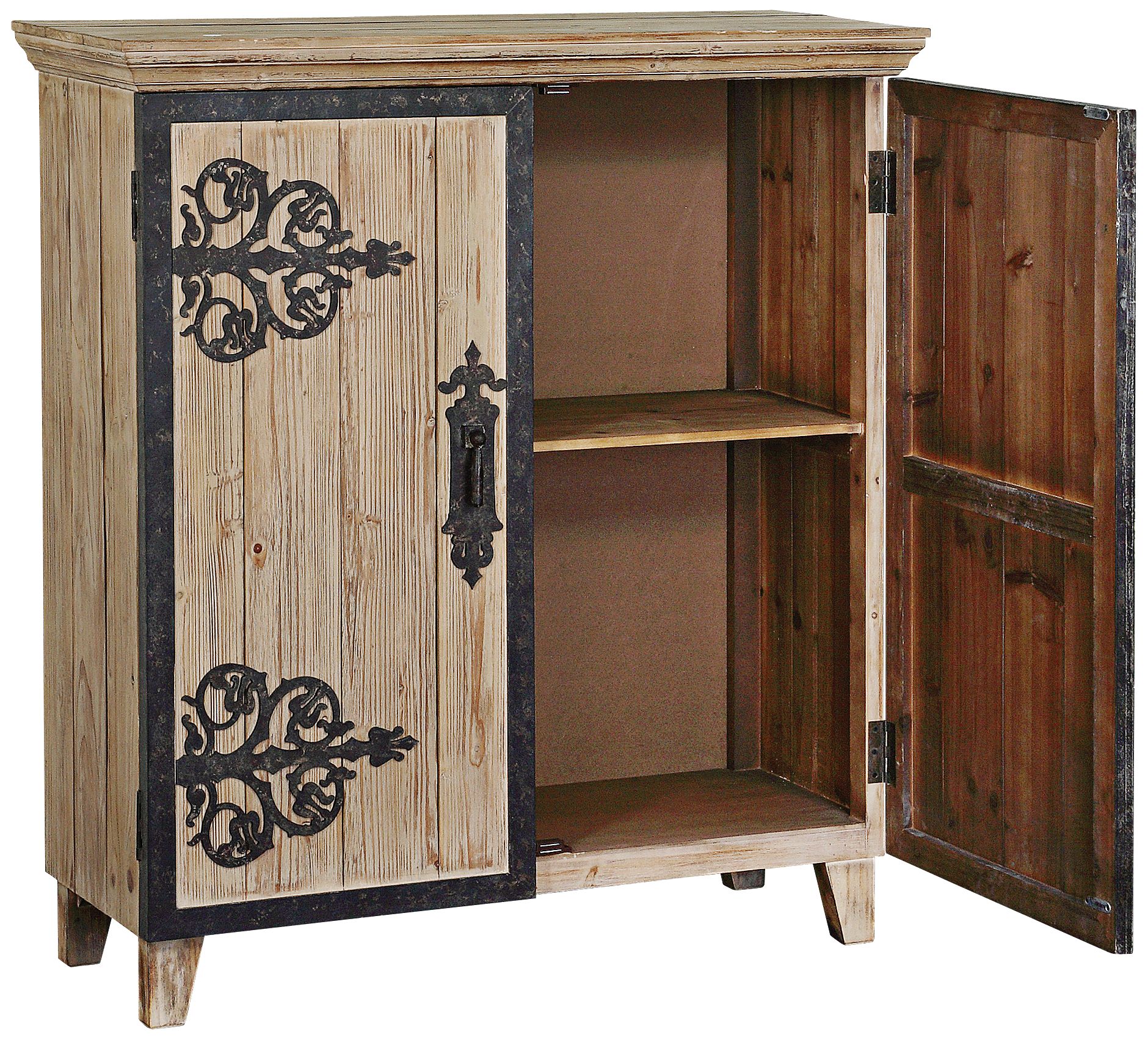 Uttermost Abelardo Rustic Console Cabinet
