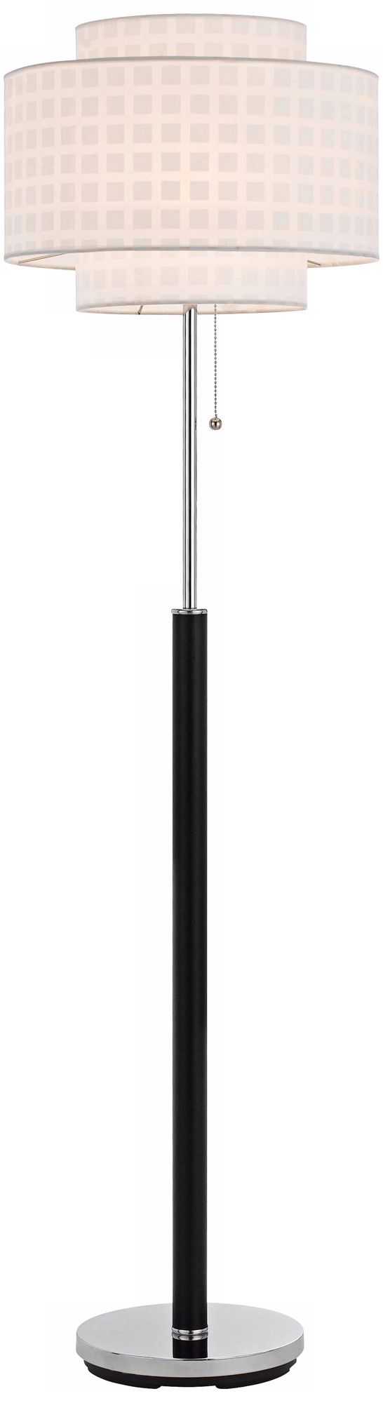Polarity Leatherette Floor Lamp