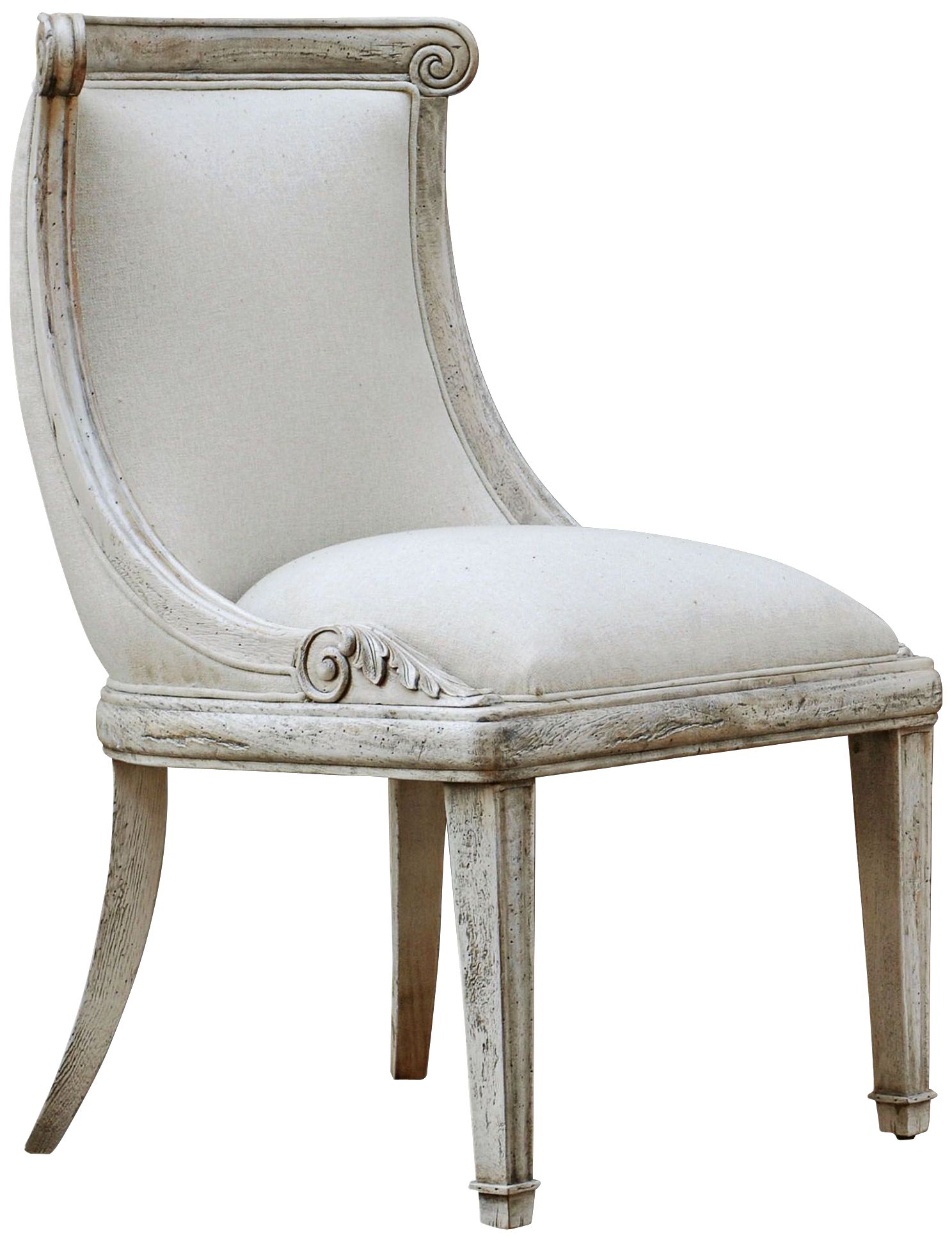 Uttermost Anesio Armless Chair