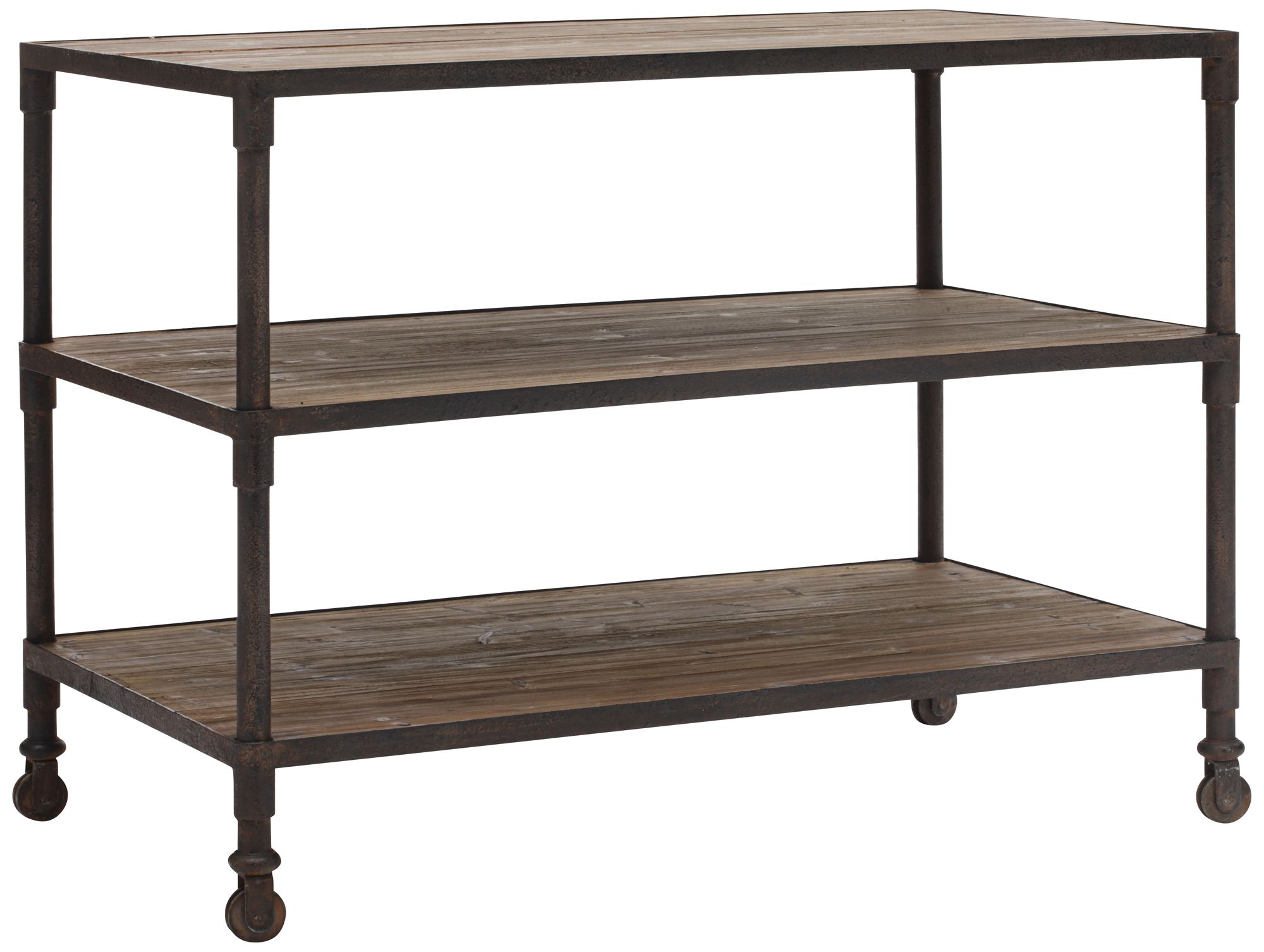 Zuo Mission Bay 3-Level Distressed Natural Shelf
