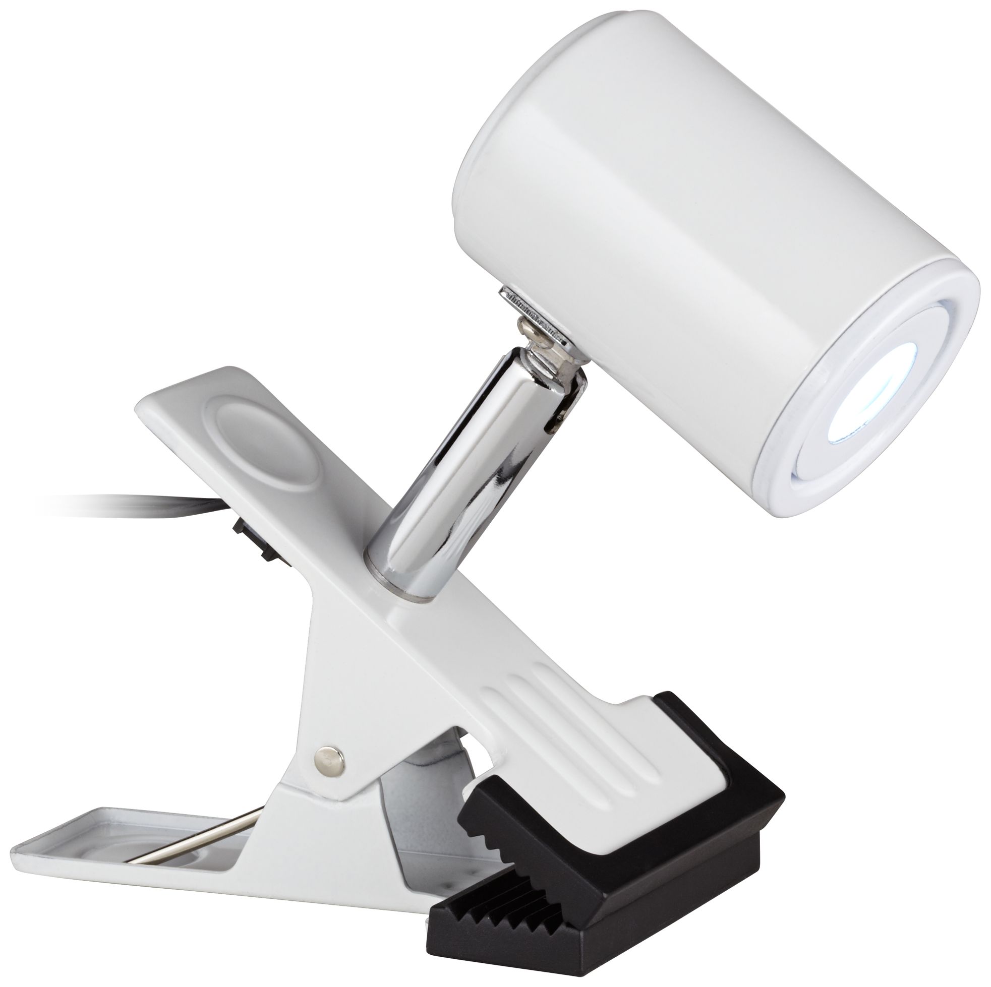 LED Mini Clip On Light in White