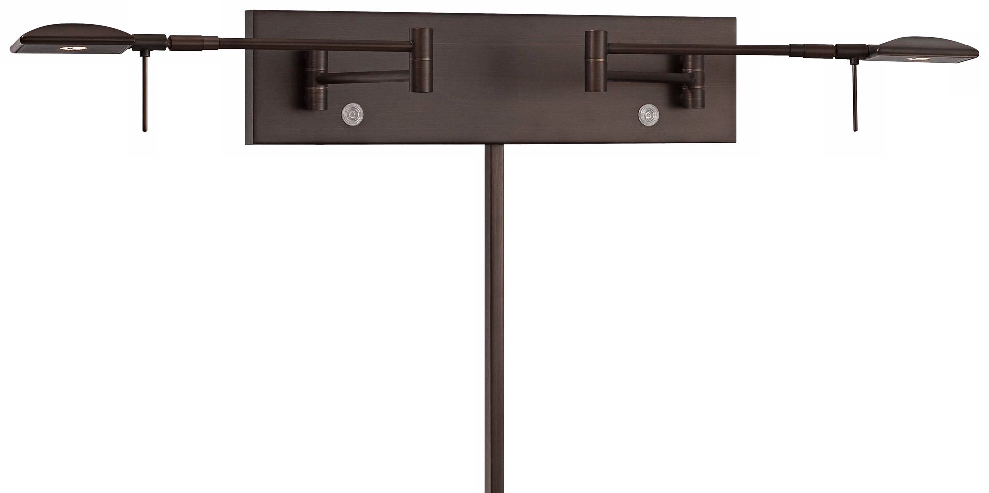 George Kovacs Half Dome Bronze LED Swing Arm Wall Lamp