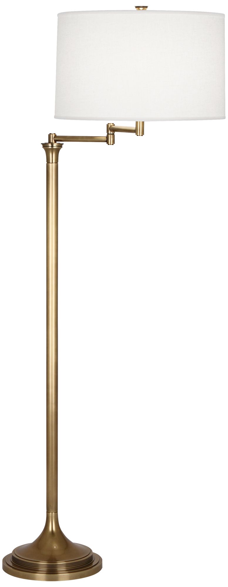abbey robert sofia swing brass arm lamp antique floor lampsplus