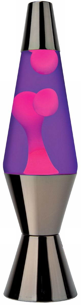 Pink and Purple Black Base Lava Lamp